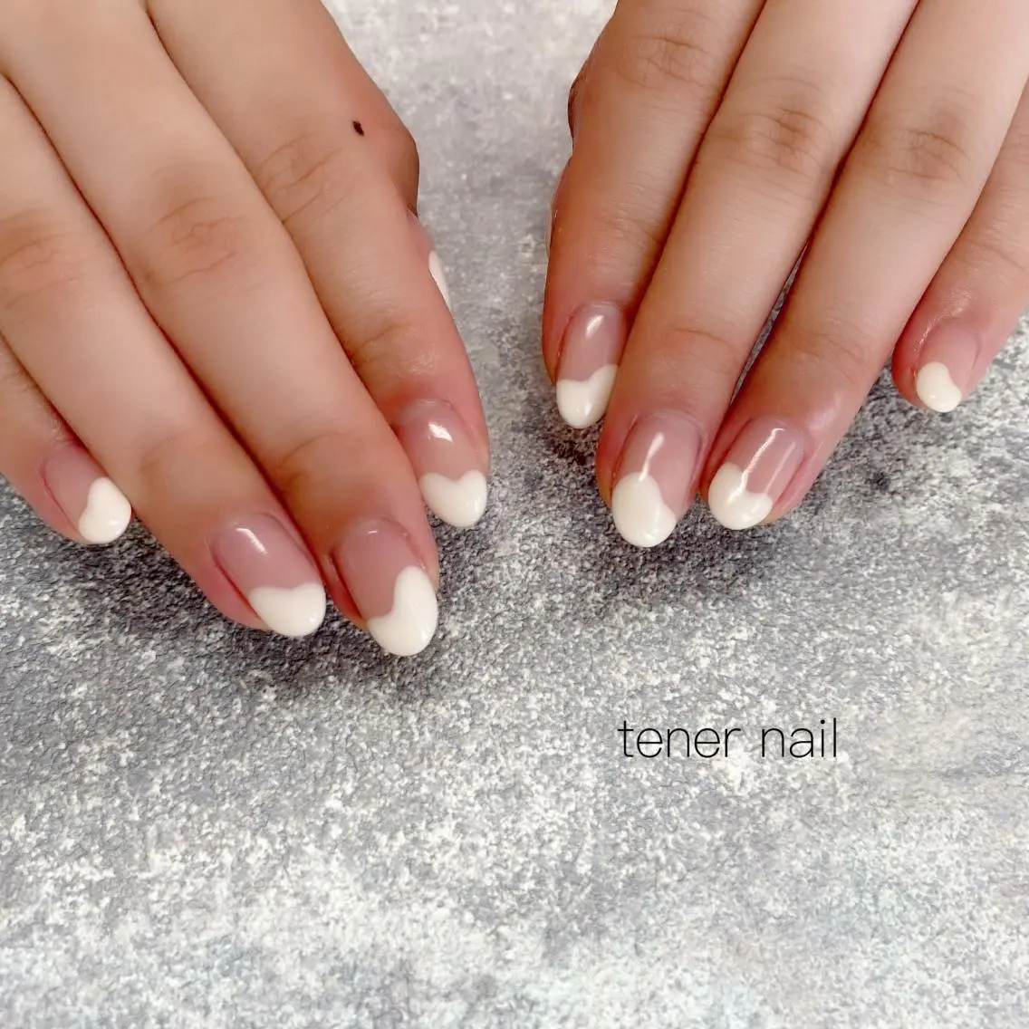 ネイル フレンチネイル テネルネイル tener nailのネイルデザイン