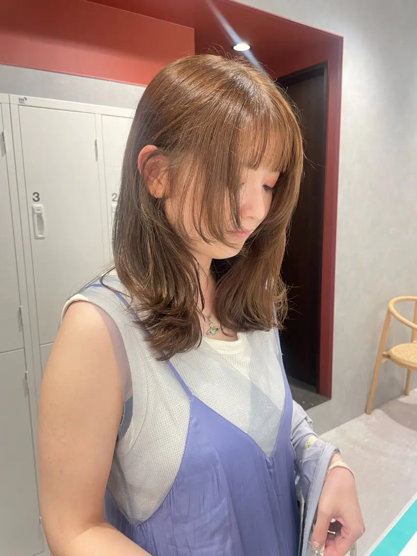 ミディアム . 歌音のヘアスタイル