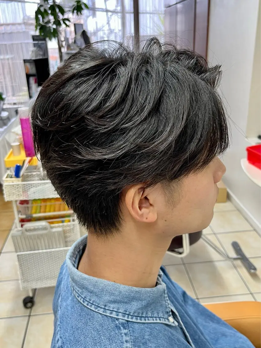 🔥メンズ限定🔥カット➕パーマ➕コアミー3stepトリートメントの写真