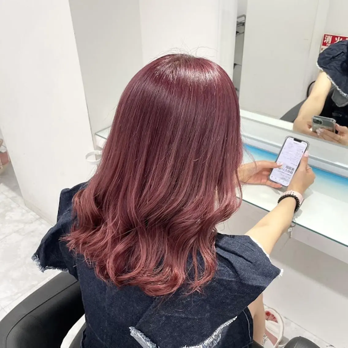 カラー 【公式】JUICE 原宿店のヘアスタイル