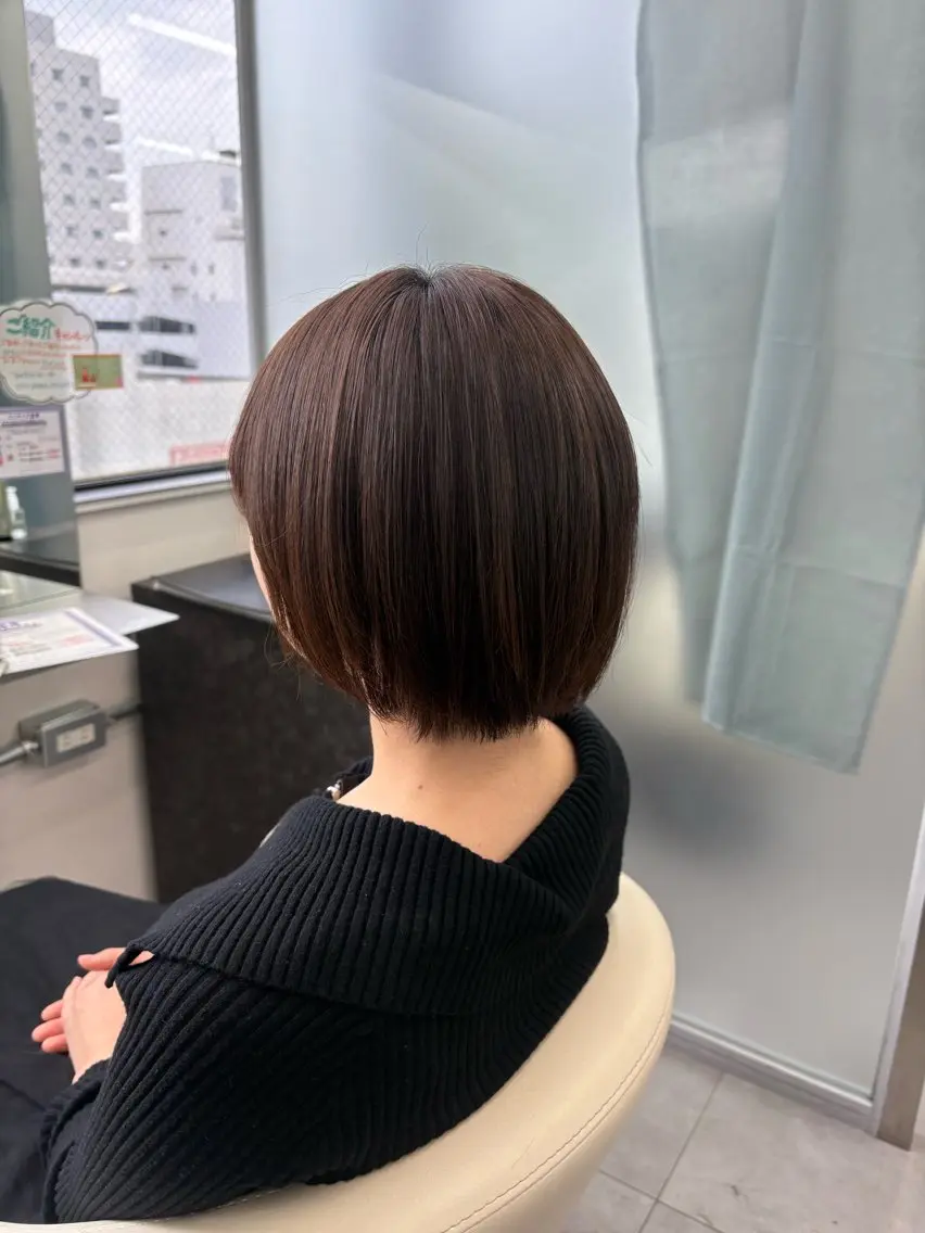 ショート 透明感カラー×顔周り mizuki🫧のヘアスタイル