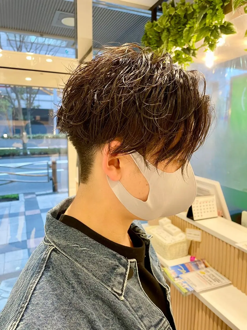 パーマ メンズ メンズパーマ メンズパーマ特化🏅 中村 凌のヘアスタイル