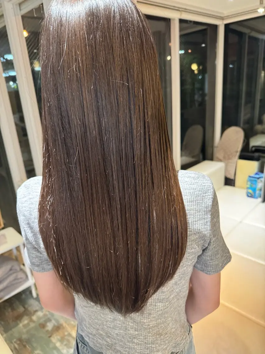ロング 髪質改善 トリートメント カット トリートメント 🌳池袋美容室🌳 albero林美里のヘアスタイル