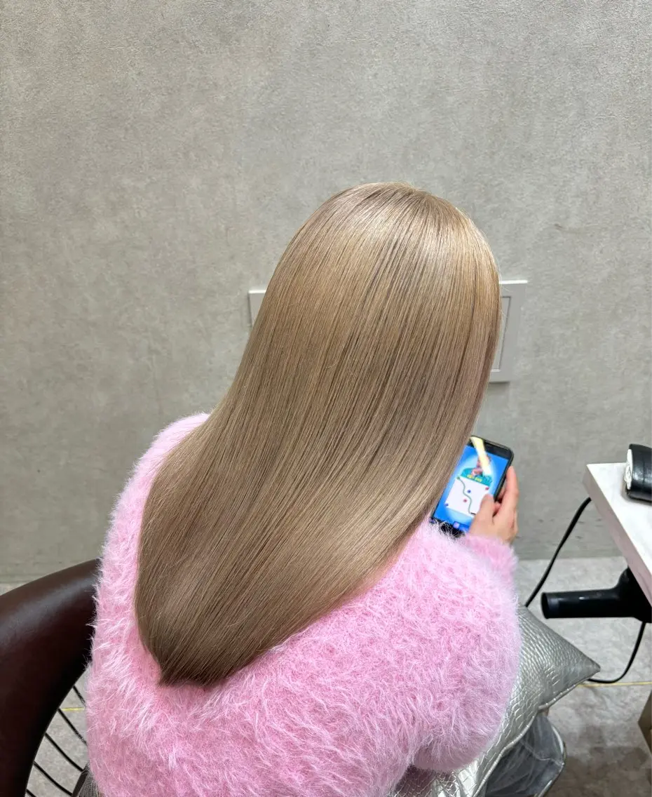 ロング カラー ブロンド/ベージュ系 /🪽そうま🪽のヘアスタイル