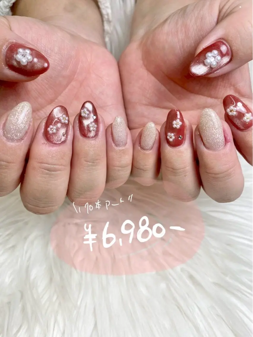 ネイル ハンドネイル フットネイル emma.nail kanakoのネイルデザイン