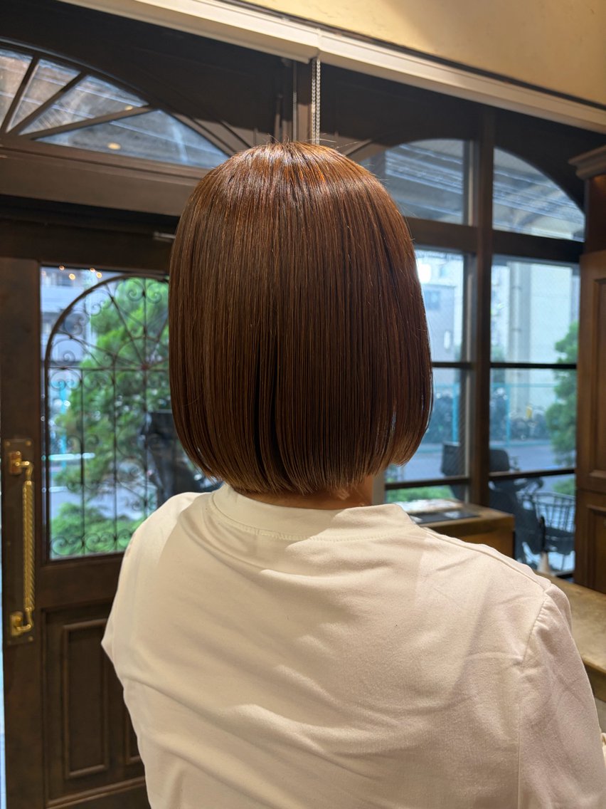 ミディアム 酸性ストレート 縮毛矯正 💐Mauve世田谷 / akariのヘアスタイル