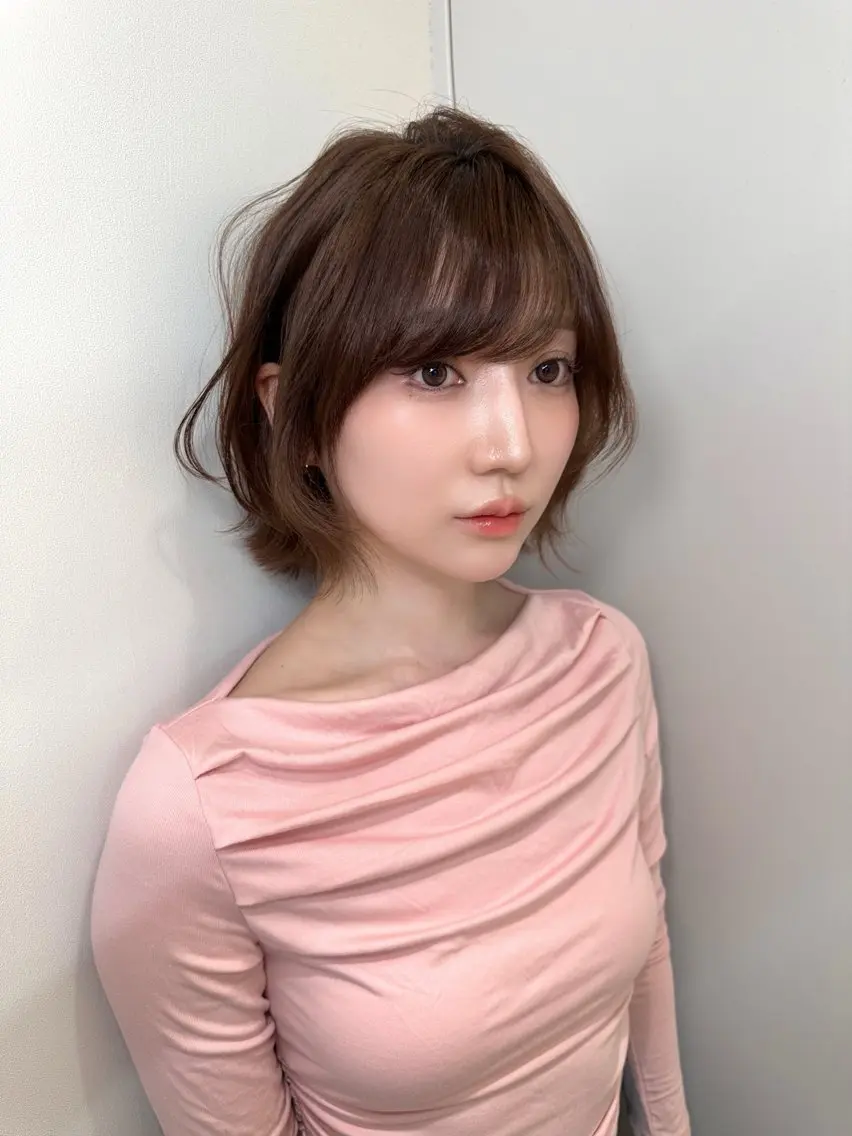 ショート カラー カット ヘアカラー トリートメント 《髪質改善✖️オリー ブ🧸》小嶋拓也のヘアスタイル