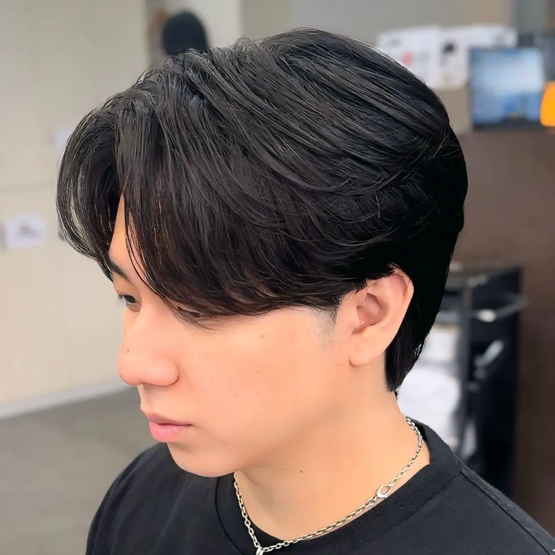 パーマ メンズ 玉置 晴太郎のヘアスタイル