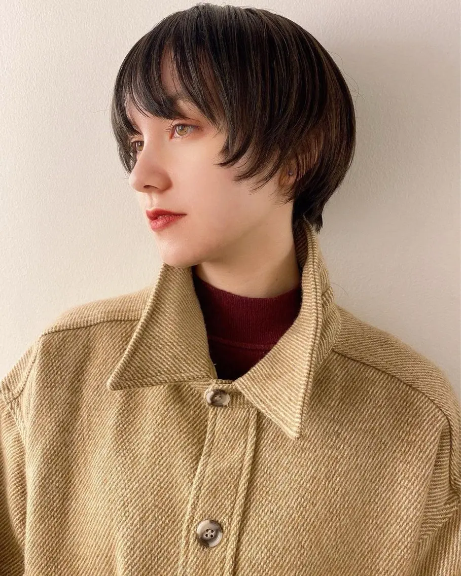 ショート ショートヘア 🧸メンズカット 🧸conatsuのヘアスタイル