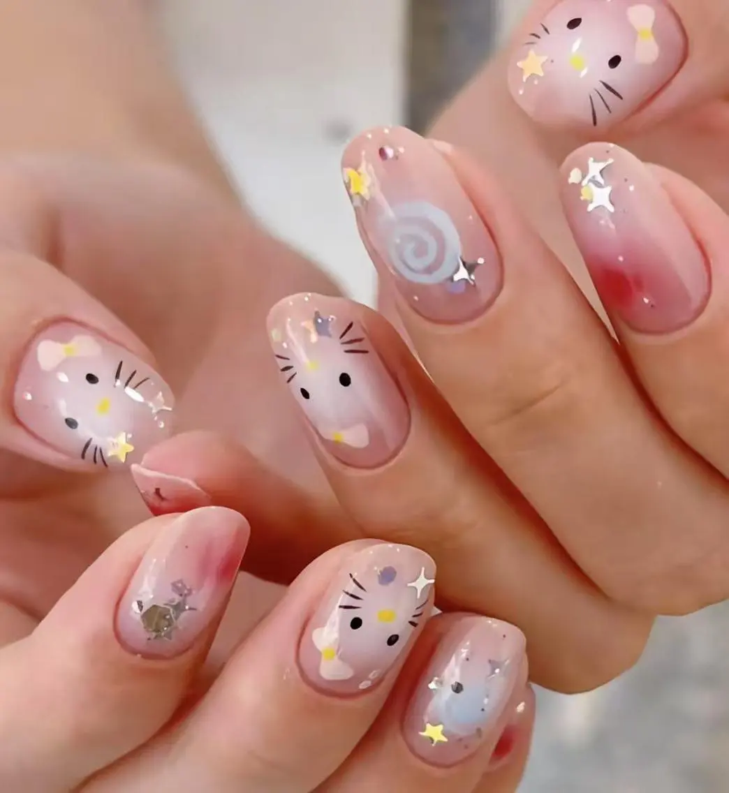 ネイル ハンドネイル ハンドケア 🍑 momo_nailのネイルデザイン