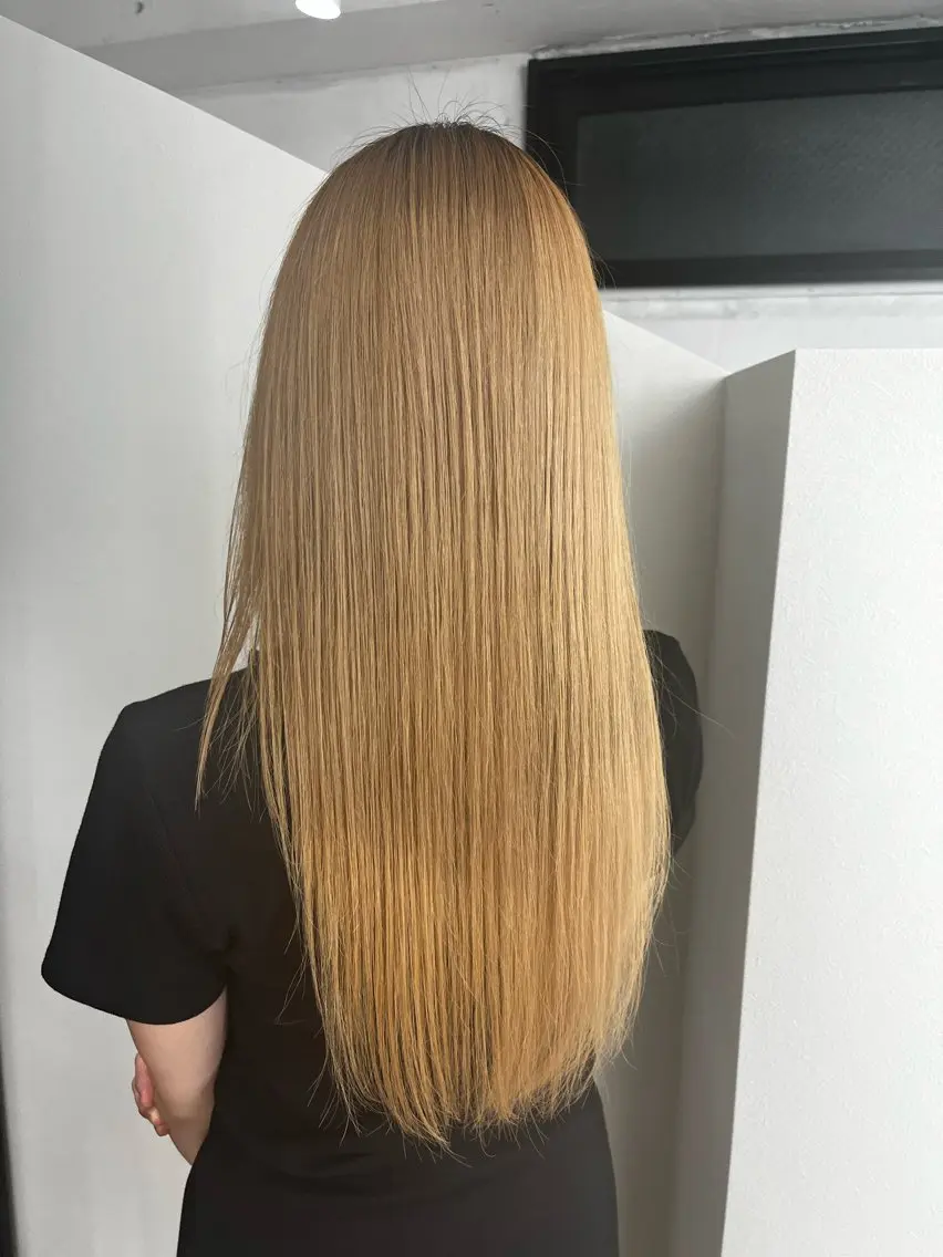 ロング 竹内 蓮のヘアスタイル
