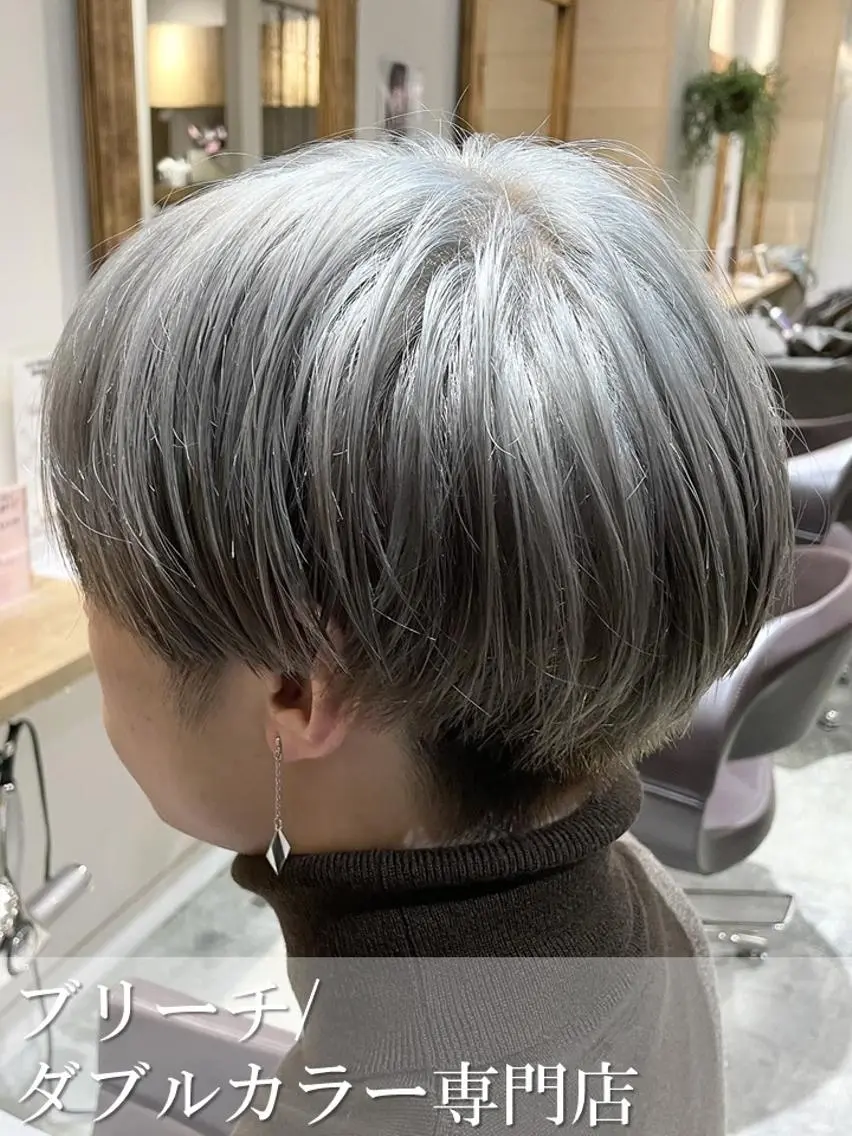men'sカット+ケアブリーチ1回 15000円《メンズ/メンズパーマ/原宿/韓国ヘア》の写真