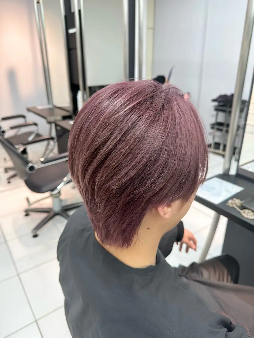 ショート はにいレイヤーカット モデル募集中のヘアスタイル