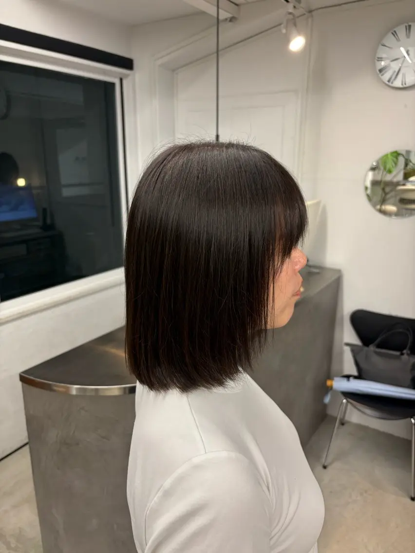 カラー ヘアカラー 森脇 万葉のヘアスタイル