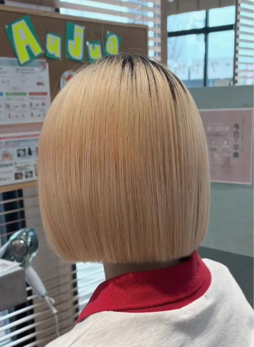 ショート カット ハイトーン、カラー 特化⟡.·すわ☁️のヘアスタイル