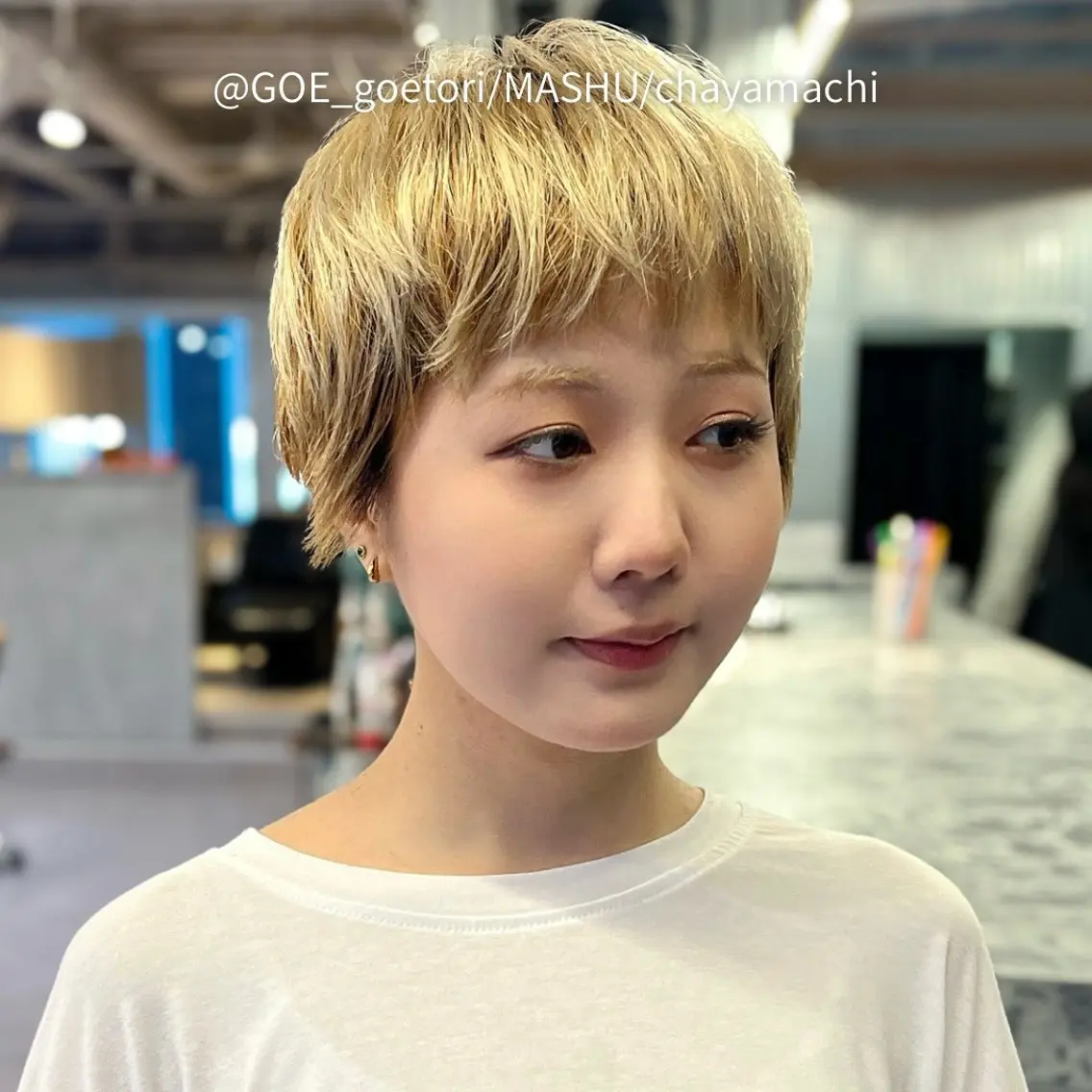 ショート ショートボブ ベリーショート ボブ ショートヘア 鳥越 一希のヘアスタイル