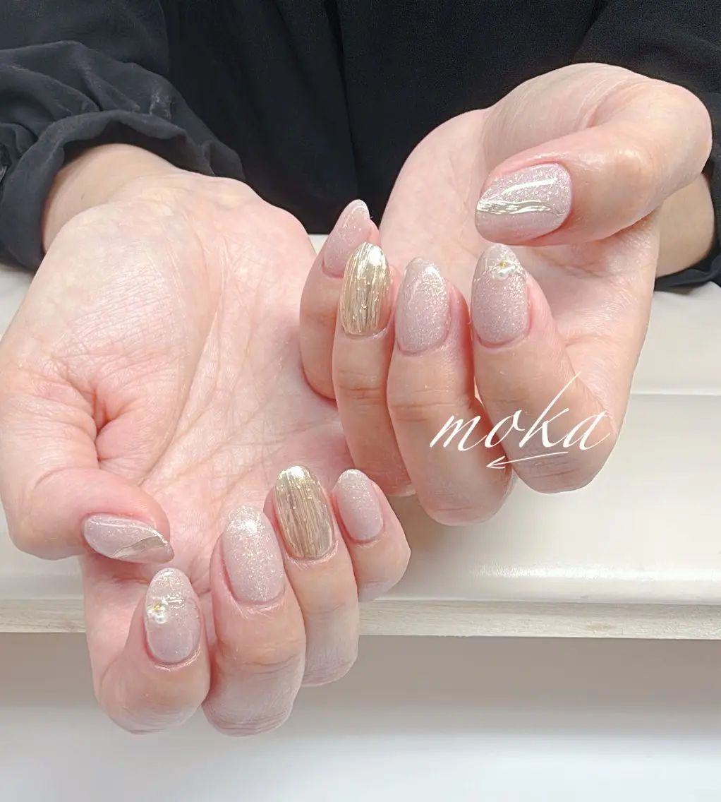 ネイル ハンドネイル ハンドケア 胡蝶蘭レディースサロ ンNailMOKAのネイルデザイン