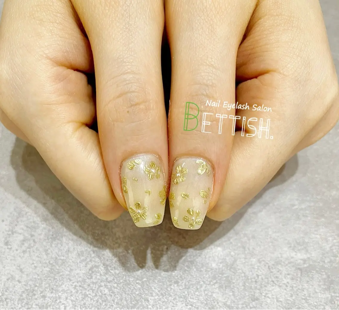 ネイル 黄色 ハンドネイル BETTISH. KUMIKO☺︎︎のネイルデザイン