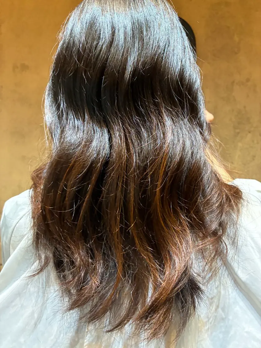 ミディアム 左古 聖大のヘアスタイル