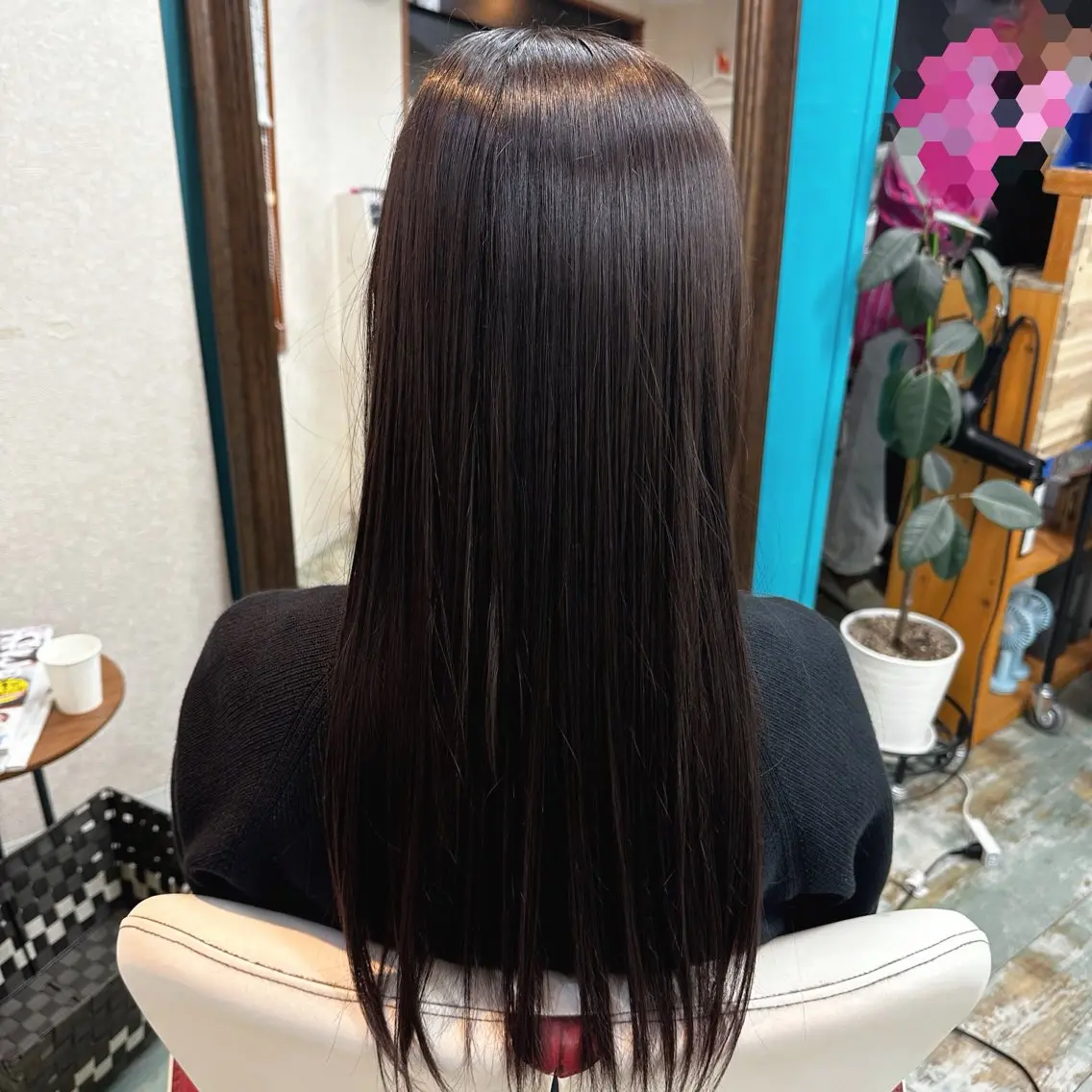 ロング トリートメント 三原 友美のヘアスタイル