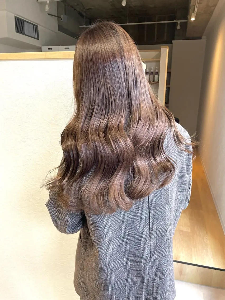 ロング 透明感/エクステ Veluaのヘアスタイル