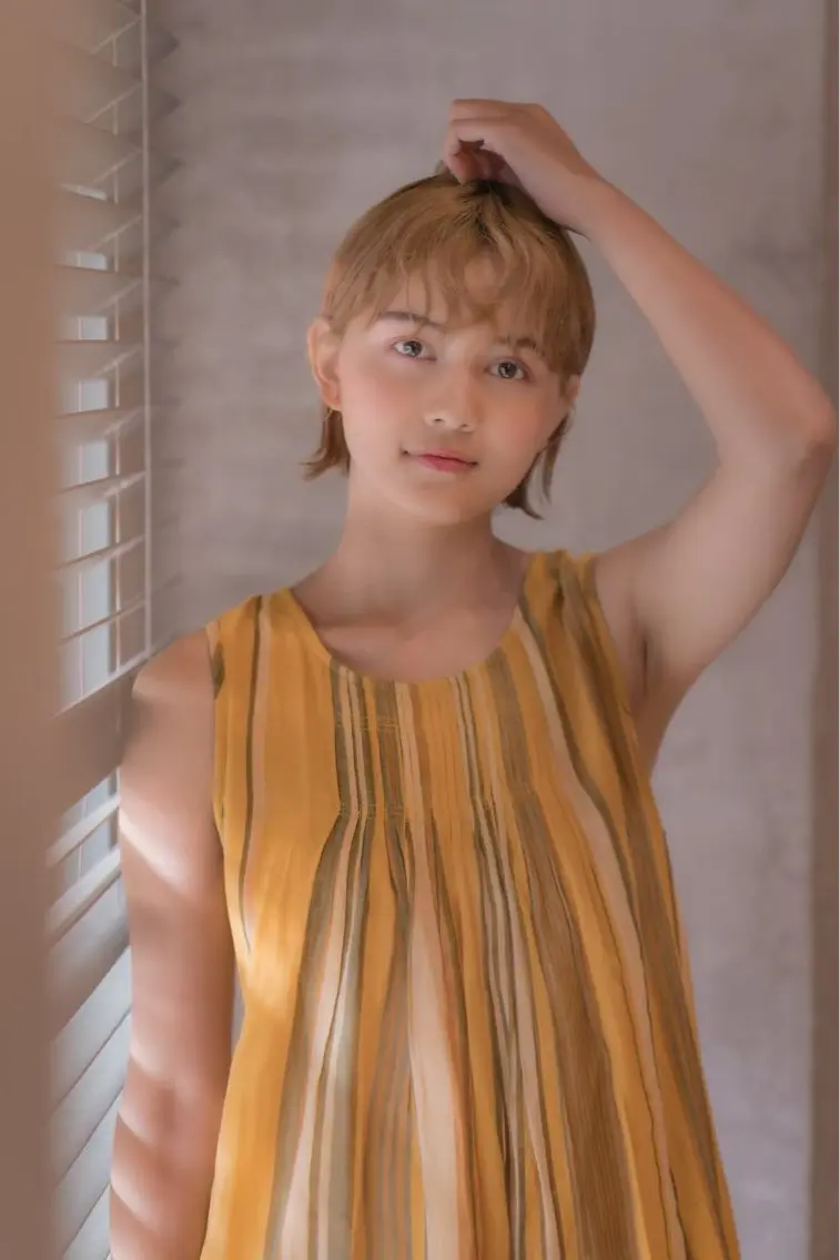 ショート カラー カット ヘアカラー トリートメント trip kano.のヘアスタイル