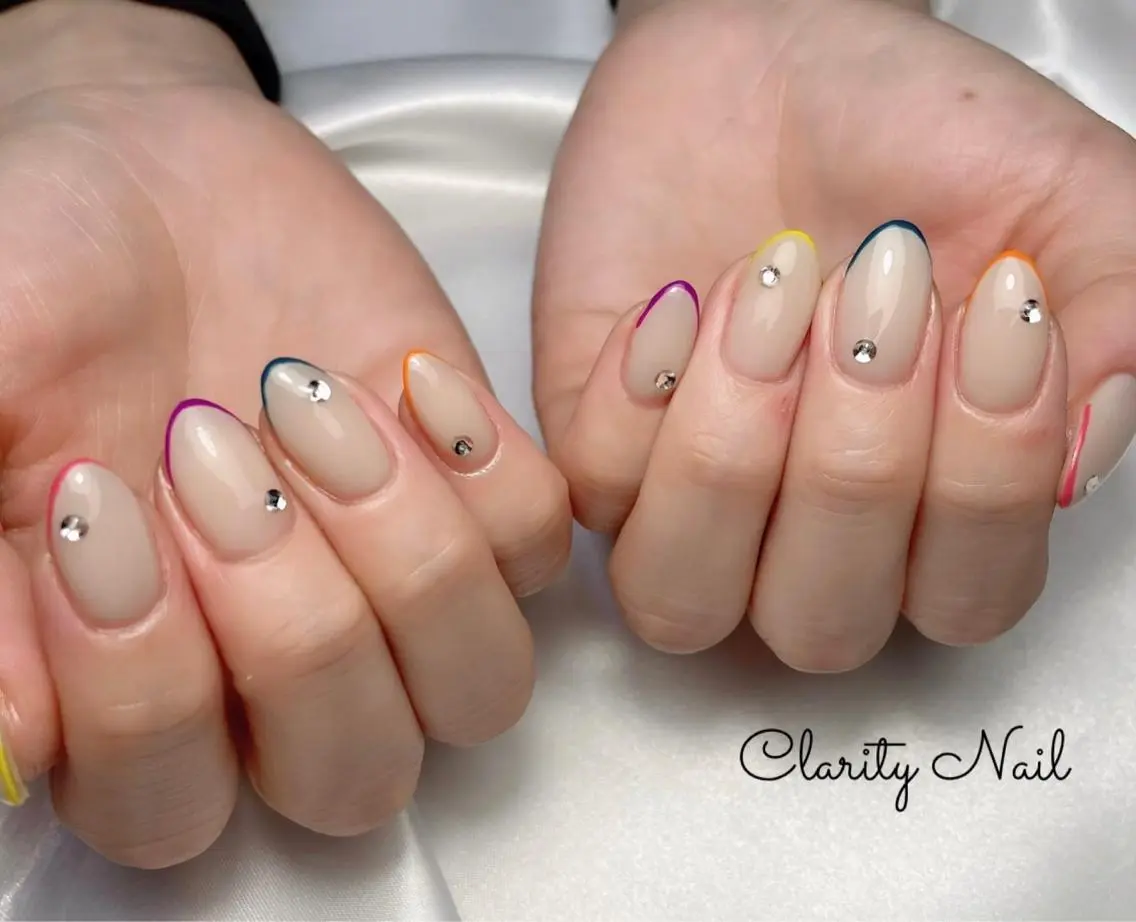 ネイル アートネイル 持ち込み ハンドネイル Clarity Nailのネイルデザイン