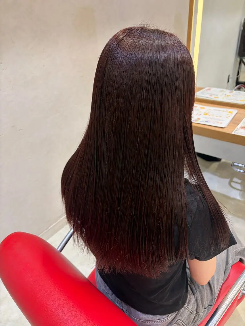 ロング カラー ヘアカラー 暖色カラー/アレンジ 🌺URUHA🌺のヘアスタイル