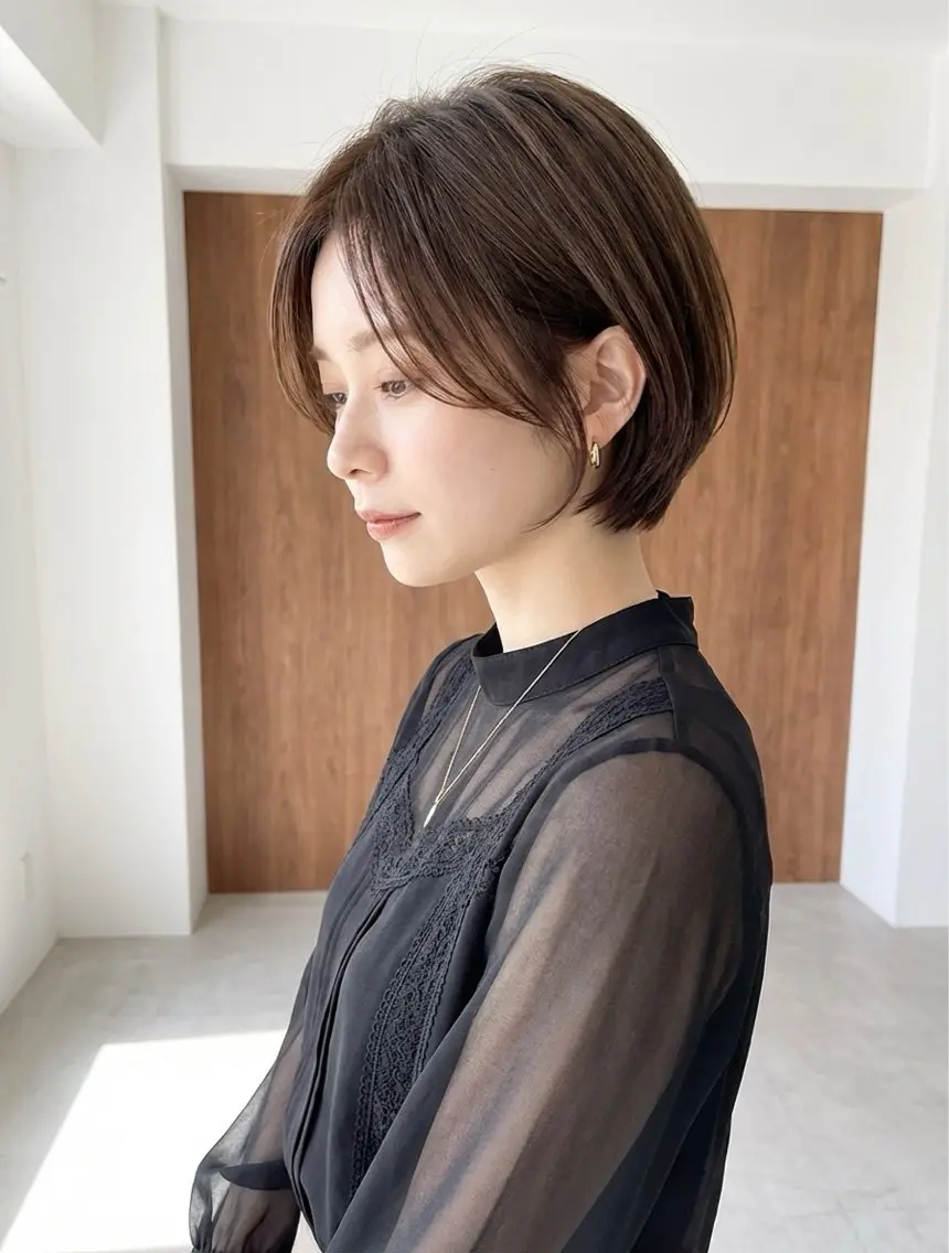 顔まわりカットの写真