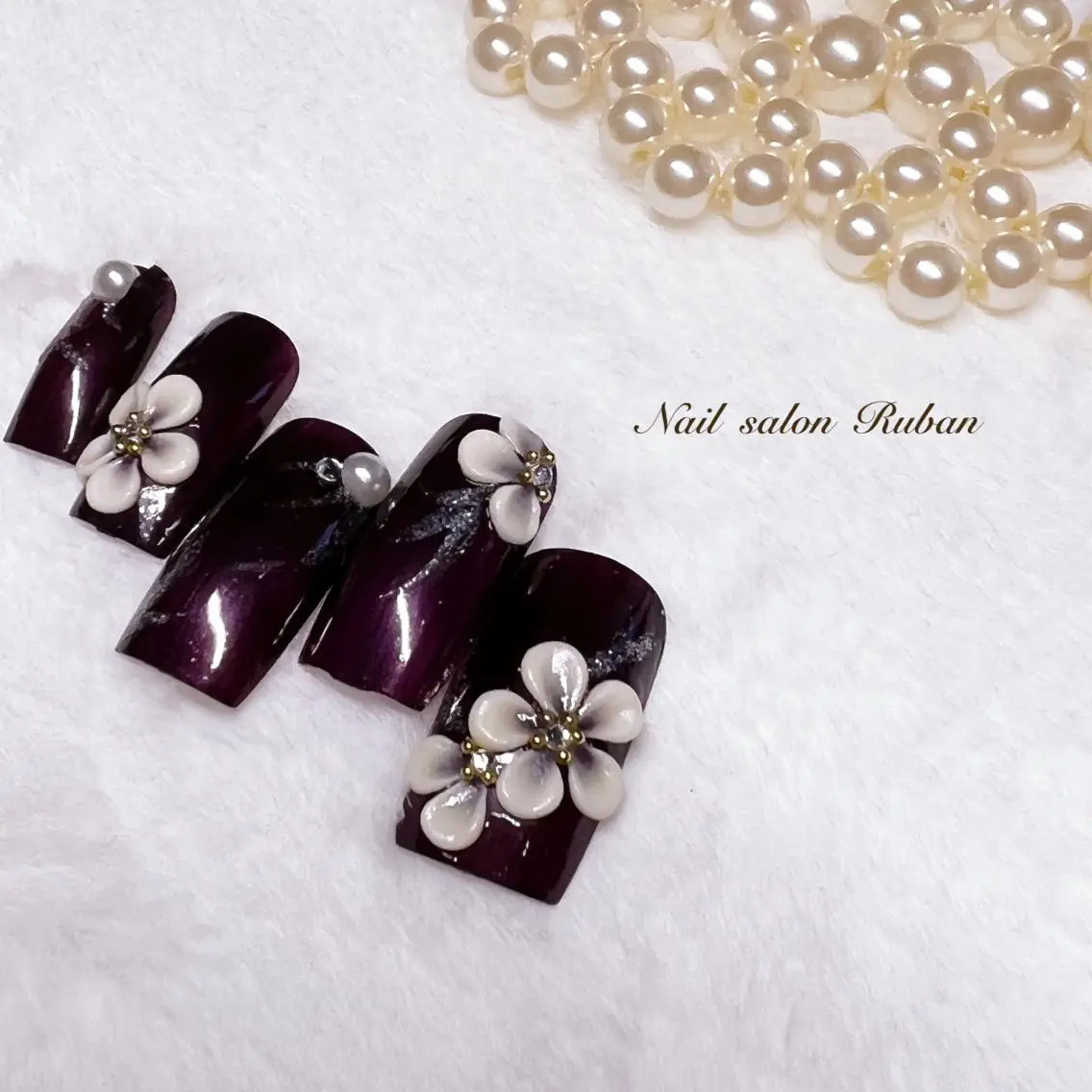 ネイル 成人式 Nail salon Rubanのネイルデザイン