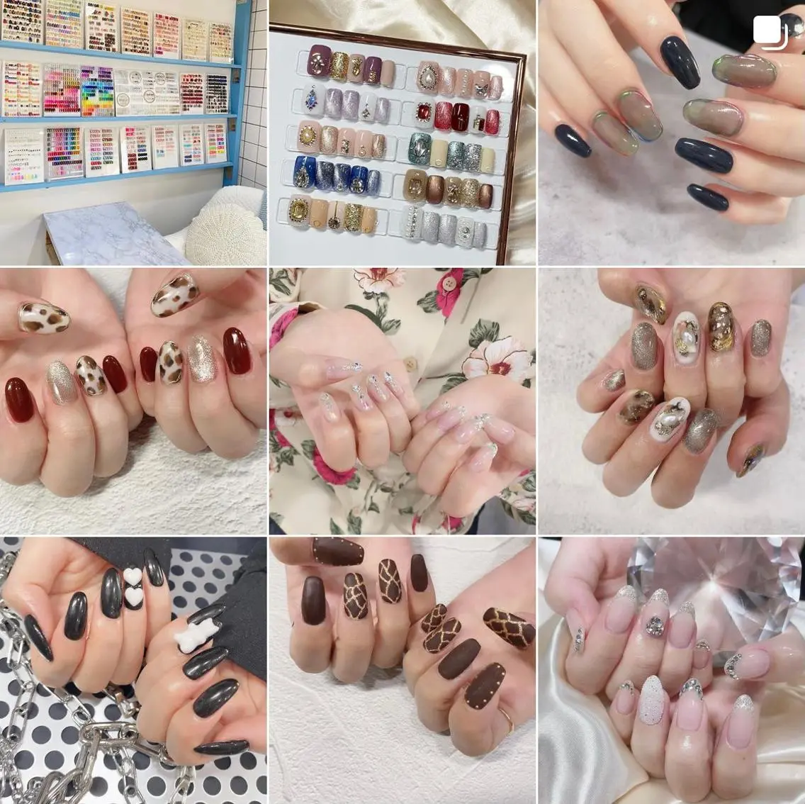 ネイル 渋谷／チップ長さ出し 👑アプレgel-xのネイルデザイン