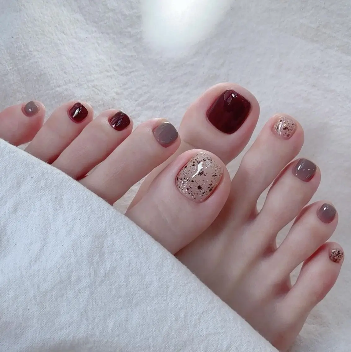 ネイル フットネイル eason chenのネイルデザイン