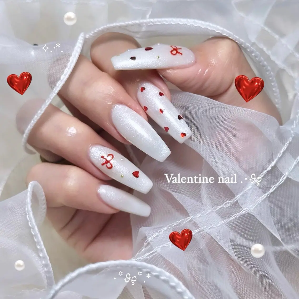 長さ出し10本+ワンカラー💅🏻♡の写真