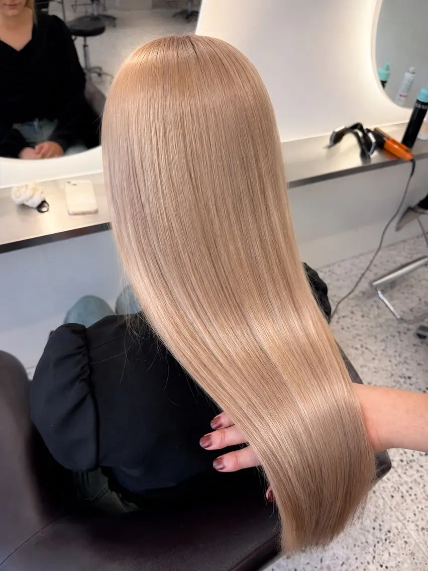 ロング カラー ヘアカラー トリートメント 💎艶髪ハイトーン yuukiのヘアスタイル