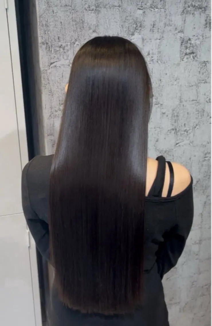 ロング カラー ヘアカラー トリートメント ✨髪質改善カラー✨ ななみのヘアスタイル