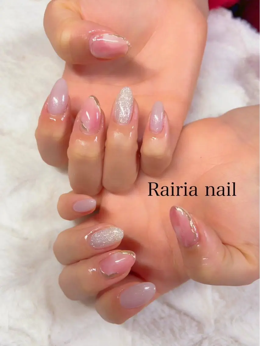 ネイル フットネイル ジェルネイル マグネットネイル オフィスネイル ワンカラーネイル 🤍CRISTA yui🤍のネイルデザイン