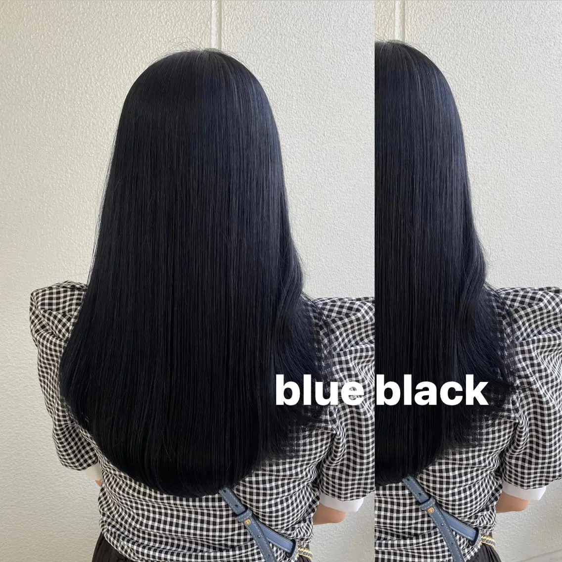 【就職・就活応援クーポン📣】🖤落ちる暗染or黒染め🌙艶髪ケアカラー➕補修トリートメント🖤 ⚠️詳細ご確認下さいの写真