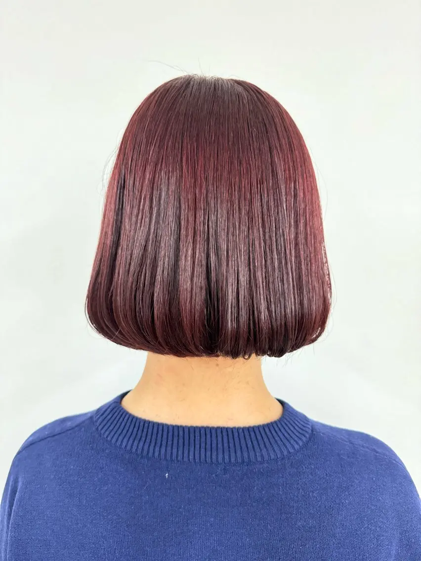 ミディアム カラー カット ヘアカラー トリートメント 🌿佐山 絵梨佳🌿 Recharme新保のヘアスタイル