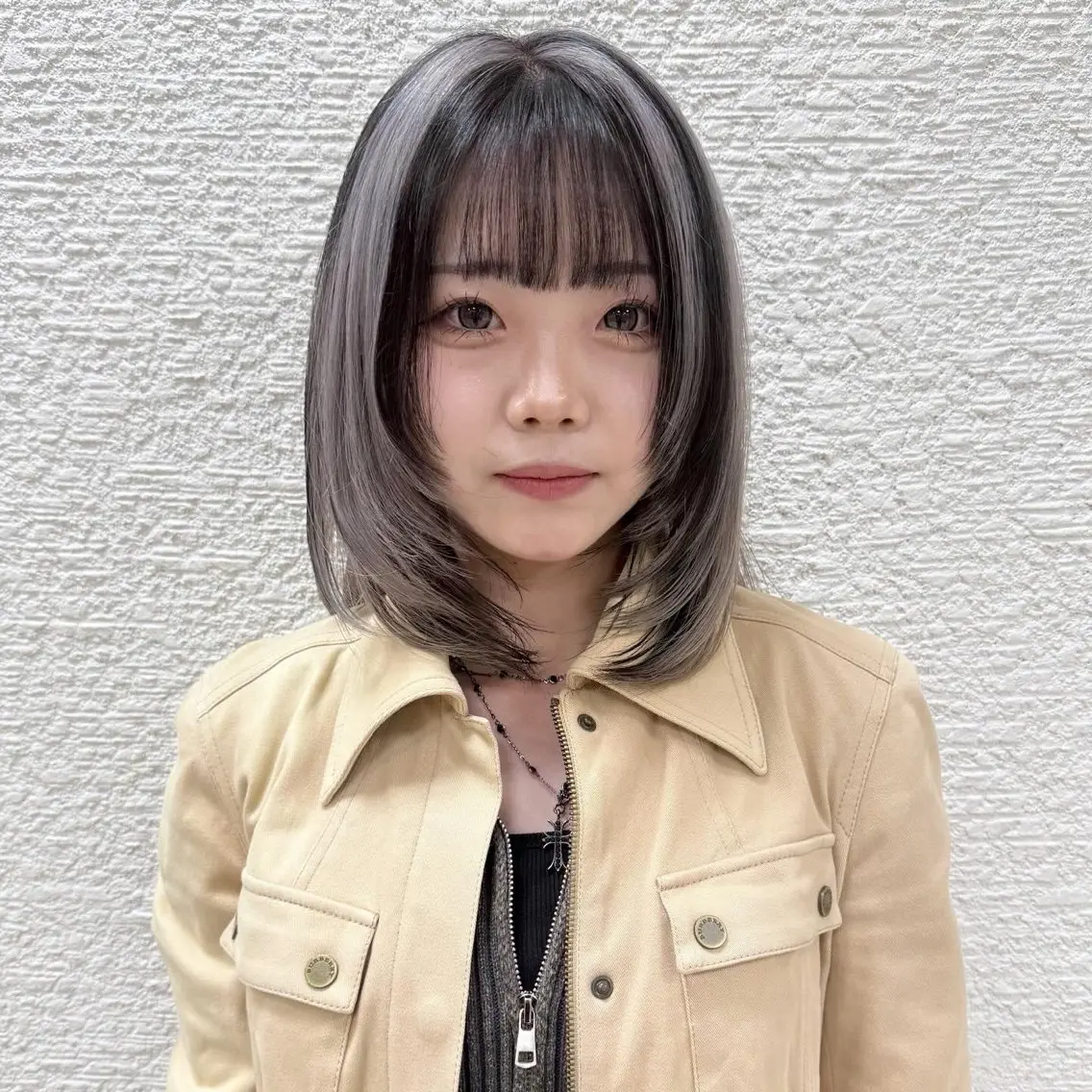 ミディアム カラー ヘアアレンジ 🍒KIKUCHI KANAE🍒のヘアスタイル