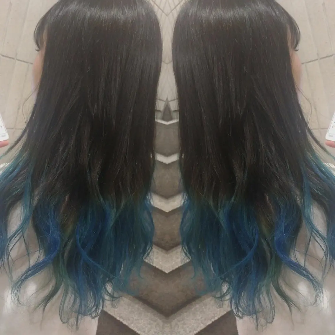 ロング カラー Cecilhair 店長松本のヘアスタイル