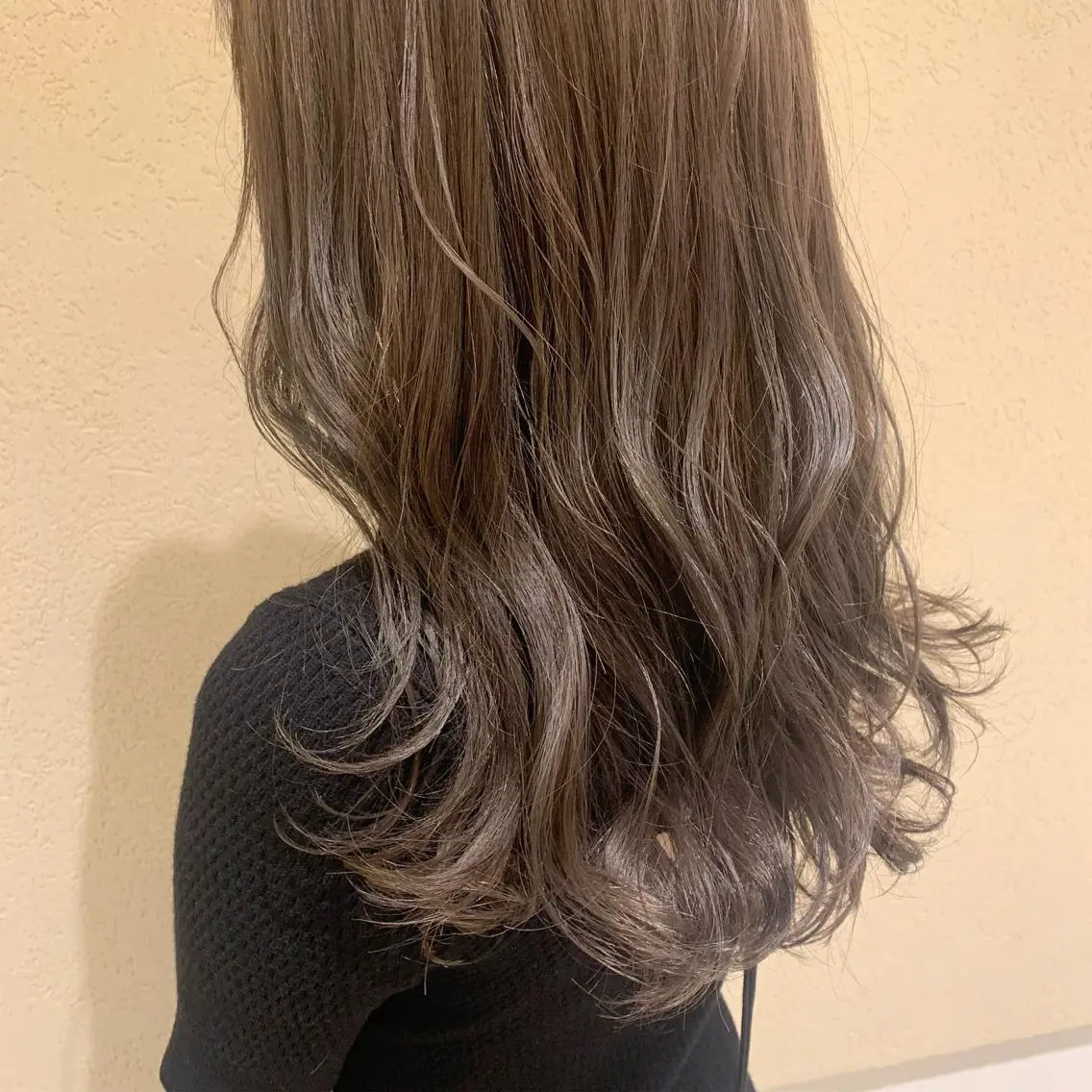 ロング カラー グレージュ ラベンダーカラー ラベンダーグレージュ ラベンダーグレー 𝒢𝒾𝓇𝓁𝓎 ⑅ 𝓎𝓊𝓀𝒶のヘアスタイル