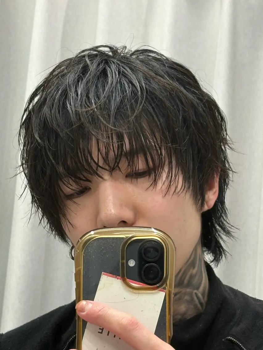 パーマ ヘアアレンジ メンズ メンズパーマ カット パーマ (メンズ特化)AKI /古本晃大のヘアスタイル