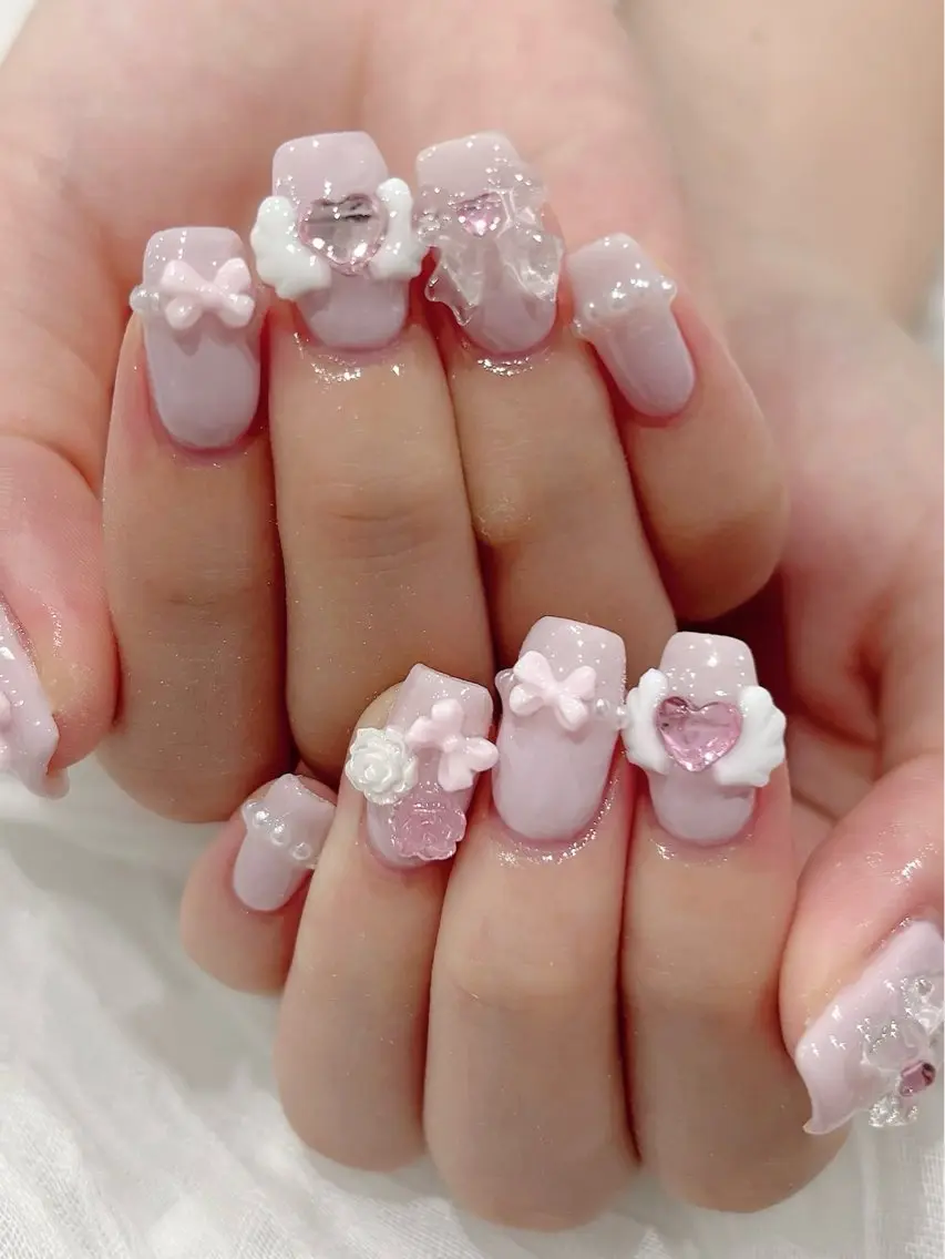 ネイル ハンドネイル ♡Zir nail ゆい 🧸♡のネイルデザイン
