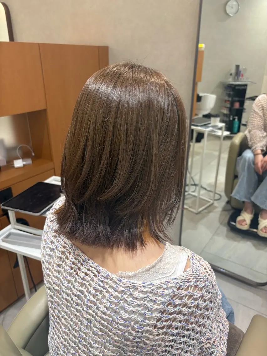 minimo限定☆髪質改善カラー&カットの写真