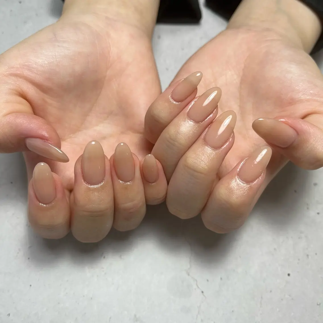 【ハンドジェルオフウォーターケア込み】チップ10本長さ出し+ワンカラーorグラデーションの写真