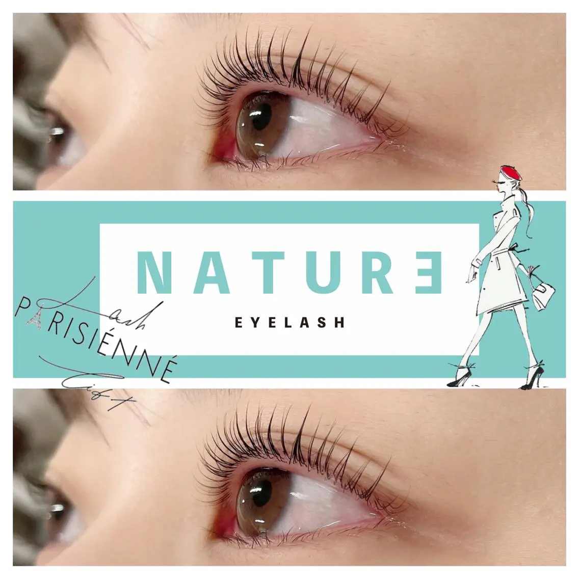 マツエク・マツパ NATURE MIYUのマツエク・マツパデザイン