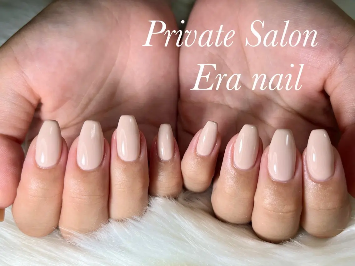 ネイル ワンカラーネイル ハンドネイル Era nailのネイルデザイン