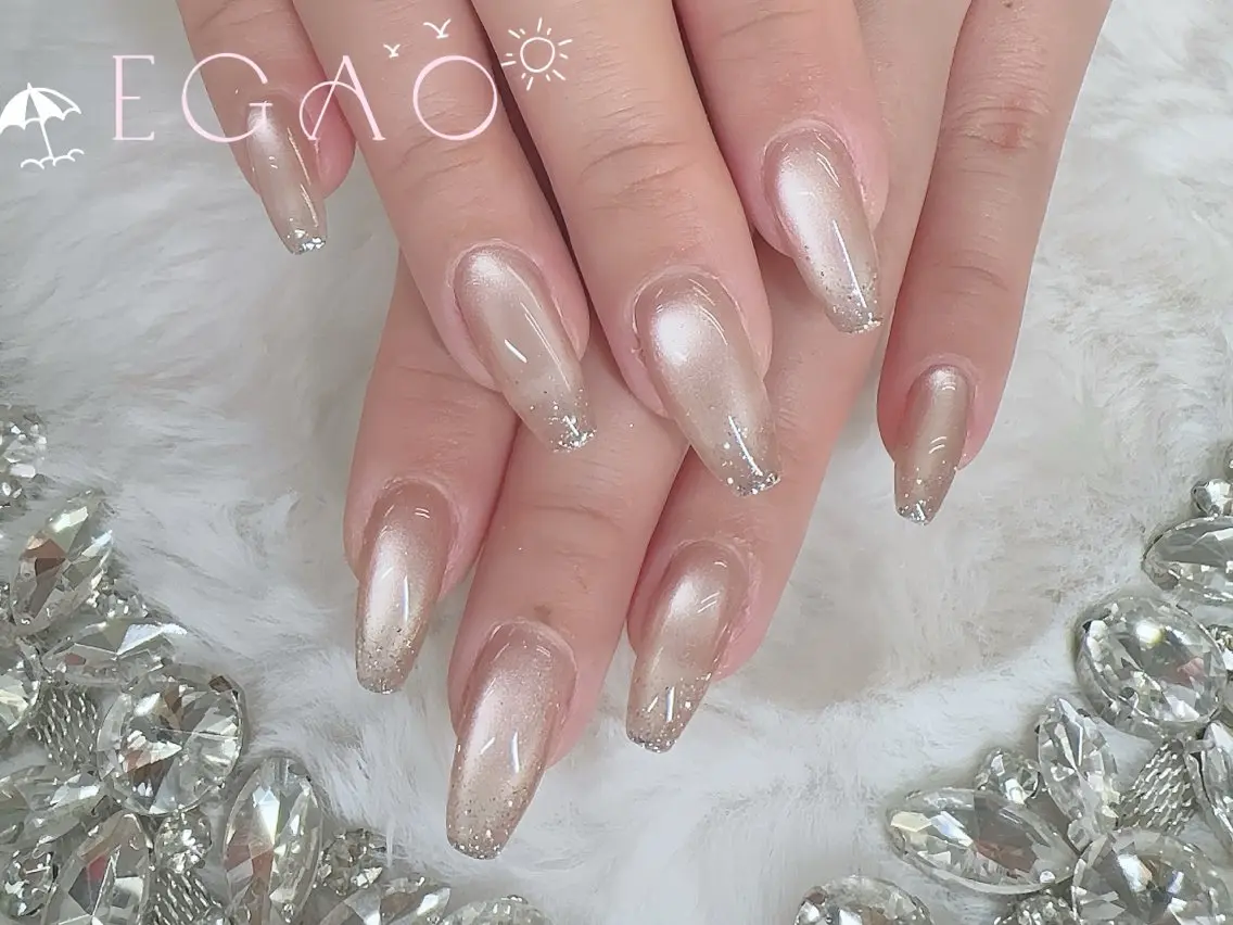 ネイル アートネイル フットネイル フレンチネイル ジェルネイル グラデーション ハンドネイル EGAO NAIL 錦糸町店のネイルデザイン