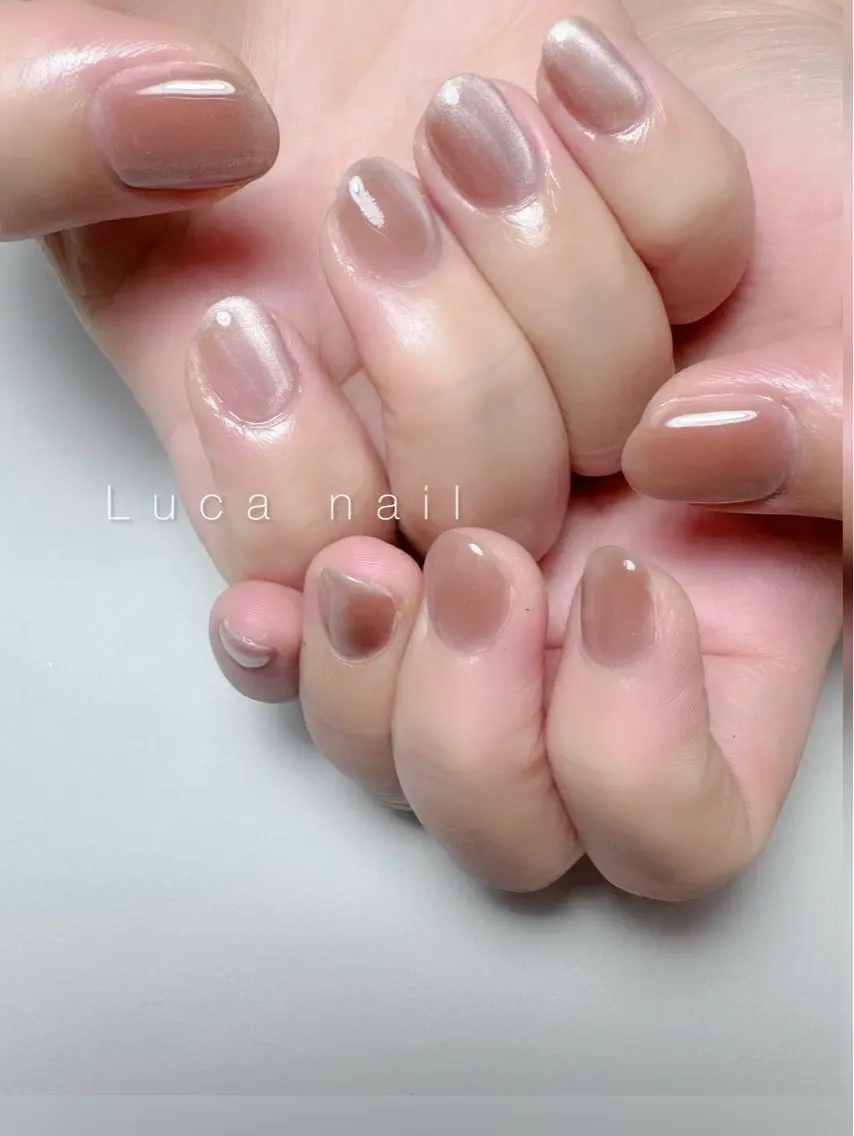 ネイル マグネットネイル ハンドネイル Luca nailのネイルデザイン