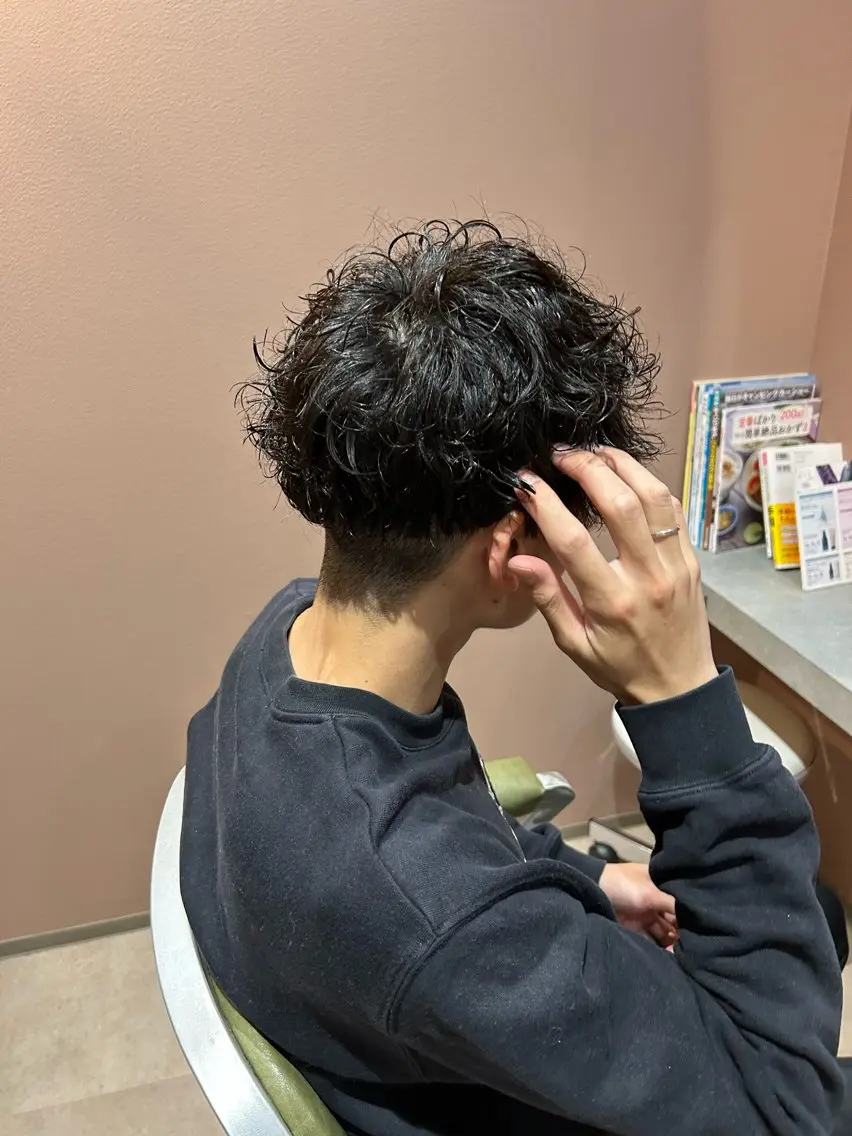 パーマ メンズ メンズパーマ 竹田 こころのヘアスタイル